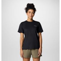 Columbia - Wild Springs technisches T-Shirt für Frauen - Black Größe M