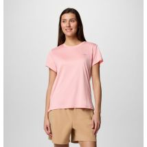 Columbia - BlueVista Hill technisches T-Shirt en - Rot - Größe M - Frau