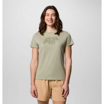 Columbia - Ruby Springs Fitted T-Shirt mit Grafik für Frauen - Safari, Bearly Swirl Größe S