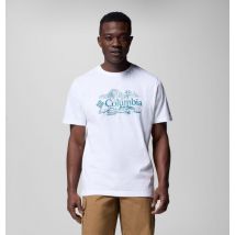 Columbia - Camiseta con estampado Kettle River - Blanco - Talla S - Hombre