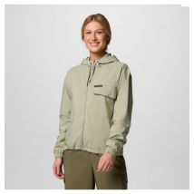 Columbia - Veste Légère à Capuche Skien Valley - Vert - Taille L - Femme