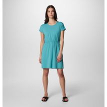 Columbia - Vestido técnico de manga corta Chill River - Verde - Talla M - Mujer