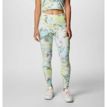 Columbia - Legging Imprimé PFG Open Water - Jaune - Taille L - Femme