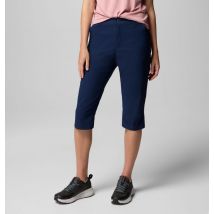 Columbia - Pantacourt de Randonnée Leslie Falls - Bleu - Taille 46 FR - Femme