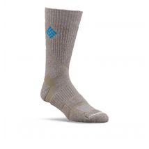 Columbia - Chaussettes Mi-Bas Randonnée en Laine Mérinos - Blanc - Taille L - Unisexe