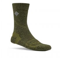 Columbia - Chaussettes Mi-Bas Randonnée en Laine Mérinos - Vert - Taille S - Unisexe