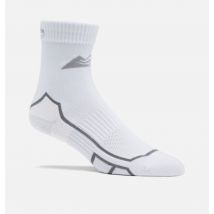 Columbia - Leichte und niedrige Trail-Run-Socken aus Wolle Unisex - Weiß Größe S (35-38 EU)