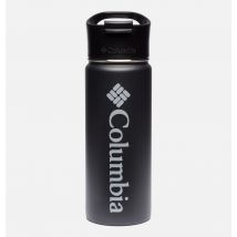 Columbia - Double-Wall Vacuum Bottle with Sip-Thru Top - 18oz - Black Size O/S - Unisex