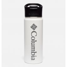 Columbia - Double-Wall Vacuum Bottle with Sip-Thru Top - 18oz - White Size O/S - Unisex