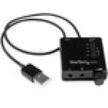 StarTech.com USB Stereo Audio Adapter External Sound Card with SPDIF Digital Audio
