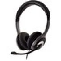 V7 HU521-2EP Wired Over-the-head, On-ear Stereo Headset - Black, Grey