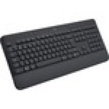 Logitech Signature K650 Keyboard - Wireless Connectivity - English (UK) - QWERTY Layout - Graphite Grey