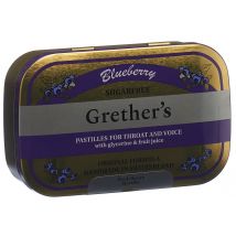 Grethers Blueberry Pastillen ohne Zucker