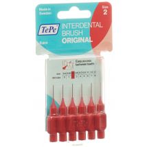 TePe Interdental Brush 0.5mm rot