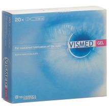 Vismed Gel 3 mg/ml Hydrogel Benetzung des Auges