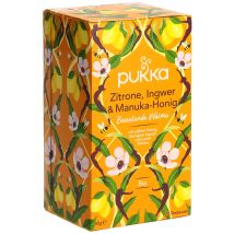 Pukka Zitrone Ingwer & Manuka-Honig Tee Bio