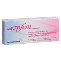 Lactofem Milchsäure Vaginalzäpfchen