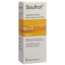 Soufrol Schwefel-Öl-Bad