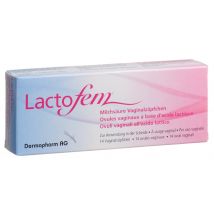 Lactofem Milchsäure Vaginalzäpfchen