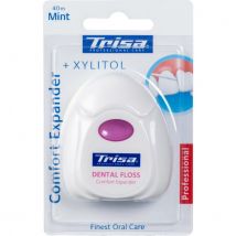 Trisa Zahnseide Comfort Expander 40m mint Xylitol