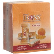 IBONS Ingwer Bonbon Display Orange 12x60g