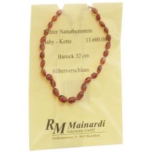 R. Mainardi Edelsteine Natu Benstein 32cm Baock Silbeveschluss Bensteinkette
