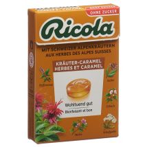 Ricola Kräuter-Caramel ohne Zucker mit Stevia