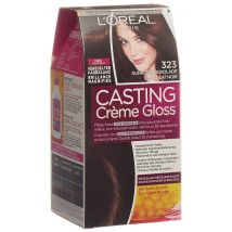 L'ORÉAL PARIS CASTING CRÈME GLOSS Creme Gloss 323 dunkle schokolade