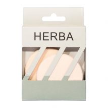 Herba éponge de maquillage ronde beige