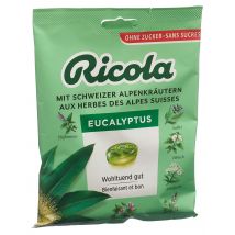 Ricola Eucalyptus Bonbons ohne Zucker mit Stevia