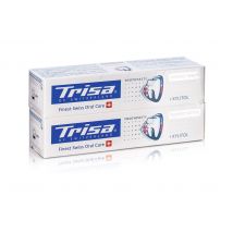 Trisa Zahnpasta Pure White Swiss Herbs DUO