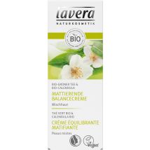 lavera Mattierende Balancecreme Grüner Tee