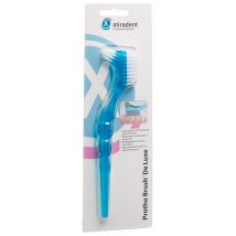 Miradent Protho Box Brush De Luxe Prothesenzahnbürste blau