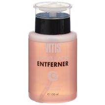Vitis Nagellackentferner mit Aceton und Ölen mit Pumpe