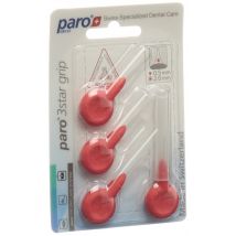 paro 3star-grip 2 mm xxx-fin rouge cylindrique