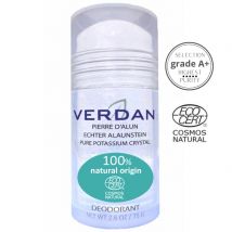 Verdan Pierre d'alun marbrée grade A+ Déodorant stick Minéral 100% d'origine naturelle Ecocertifié