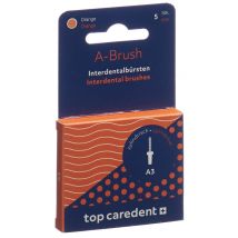 top caredent A3 IDBH-O Interdentalbürste orange >0.9mm