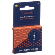 top caredent A5 IDBH-GE Interdentalbürste gelb >1.1mm