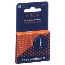 top caredent A2 IDBH-T Interdentalbürste türkis >0.8mm