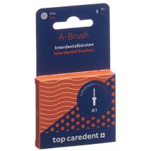 top caredent A1 IDBH-X Interdentalbürste grau >0.7mm