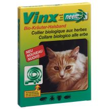 Vinx Neem Kräuter Halsband 35cm Katze grün