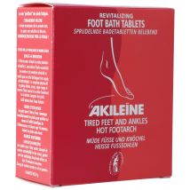 AKILEÏNE Rot Sprudelnde Badetabletten