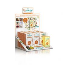 Puressentiel Display Bio Massageöl  für angestrengte Muskeln + 1 Tester 12 Stück