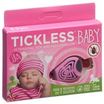 Tickless Baby Zeckenschutz rosa