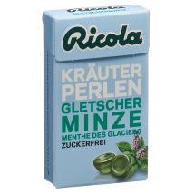 Ricola Kräuter Perlen Gletscherminze ohne Zucker