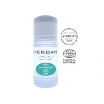 Verdan Alaunstein grade A+ Deodorant Roll-on Mineral 99% natural origin Ecocert Swiss made