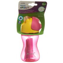 Philips Avent Strohhalm-Becher 300ml Girl rosa