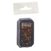 Amberstyle collier d'ambre multicolor brillante 32cm avec fermoir à crochet