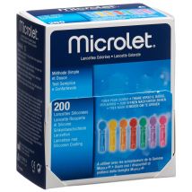 Microlet Lanzetten farbig