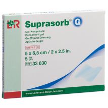 Suprasorb G el-Kompresse 5x6.5cm